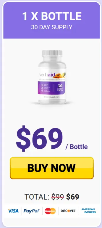 Vertaid one bottle