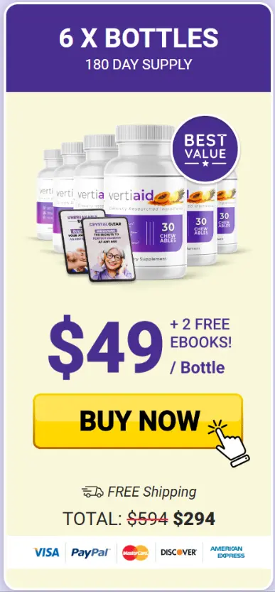 Vertaid 6 bottles